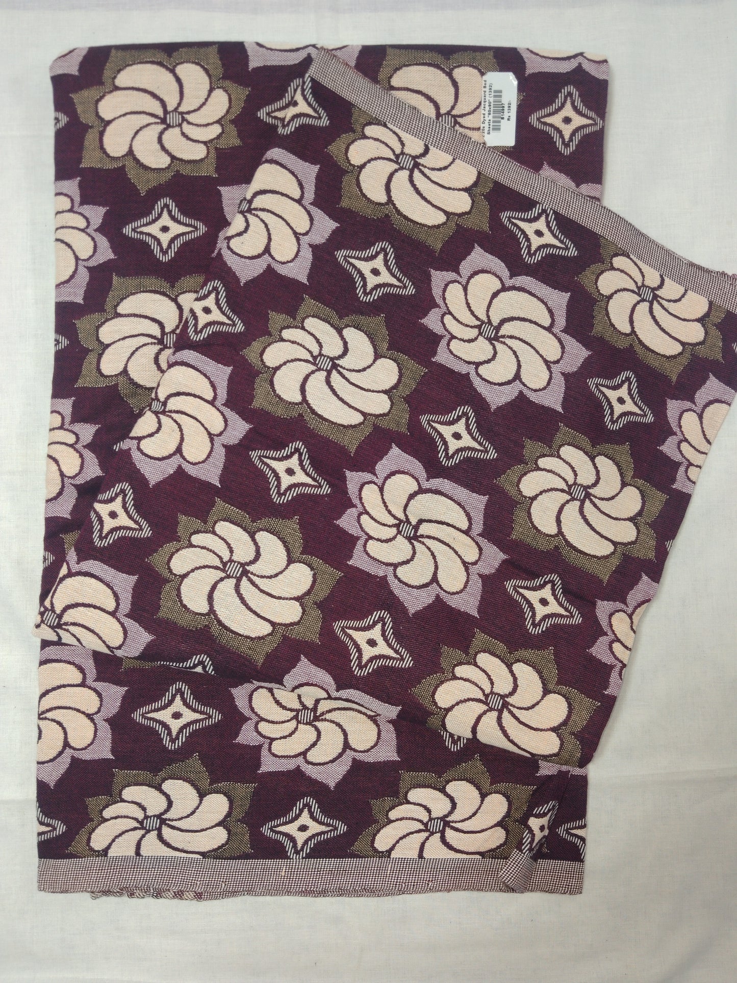 Jaquard Cotton bed sheets