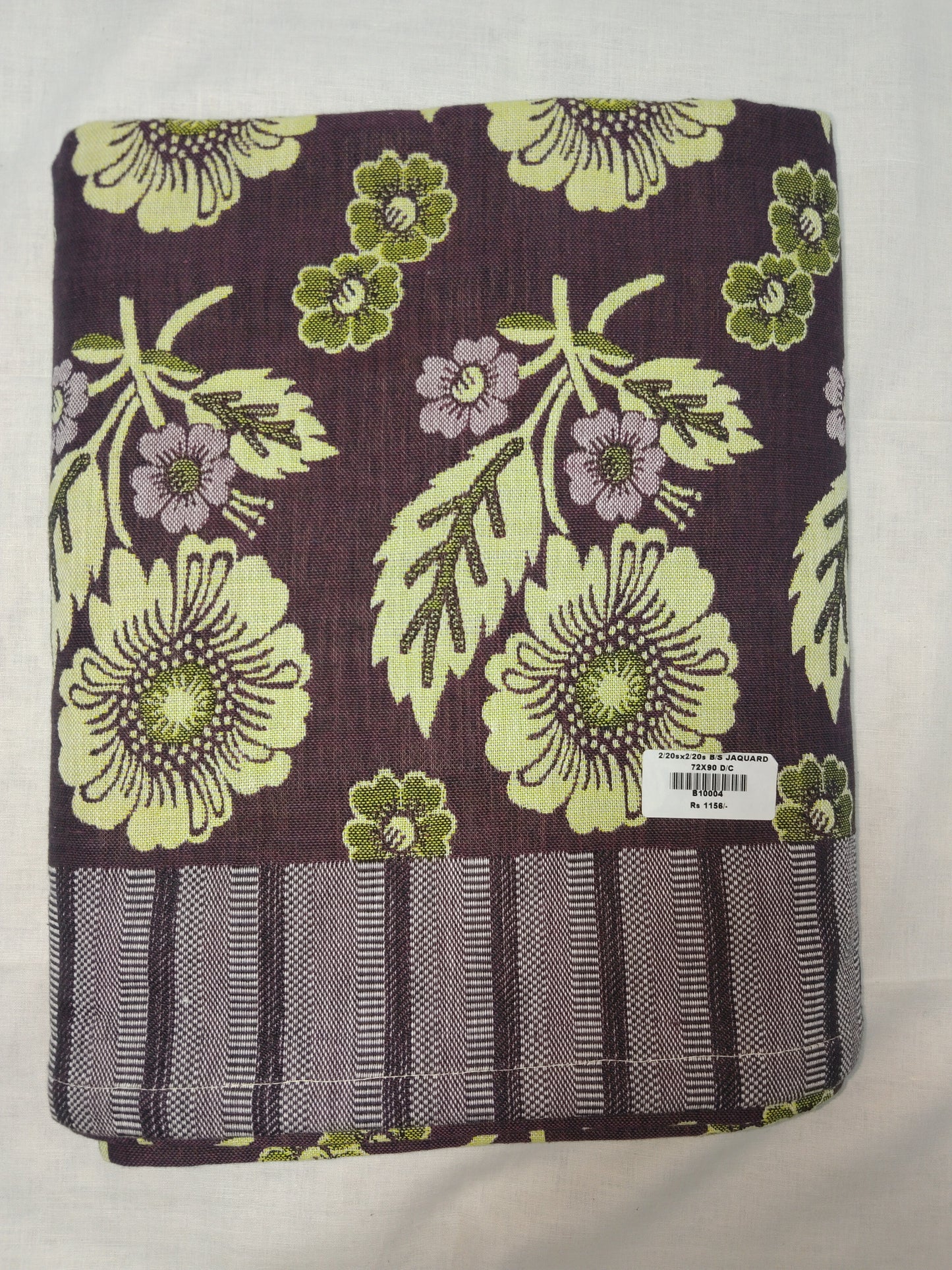 Jaquard Cotton bed sheets