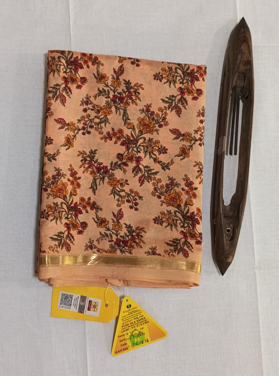 Printed Silk Saree