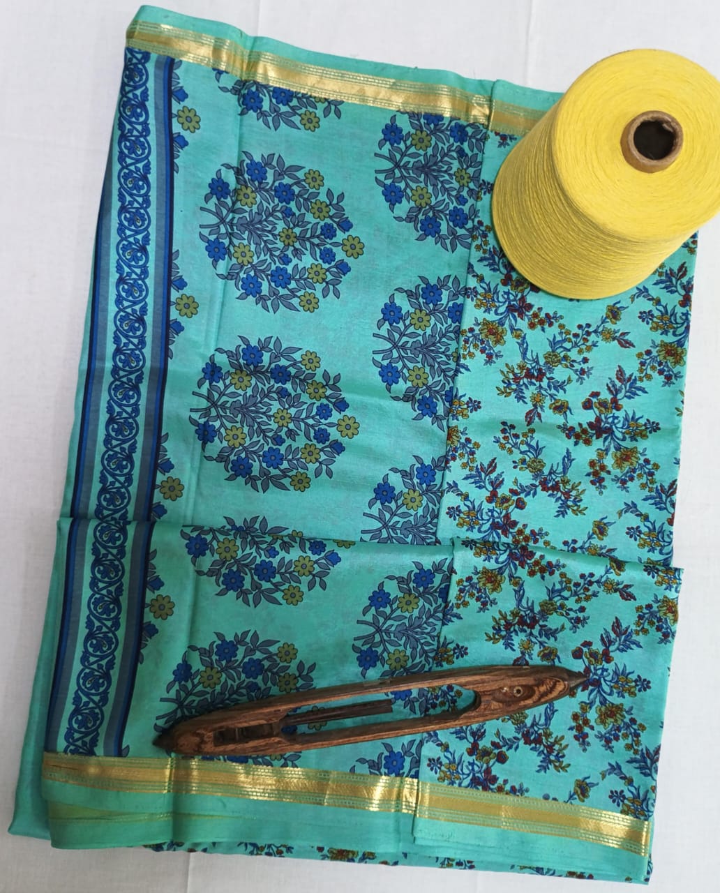 Printed Silk Saree