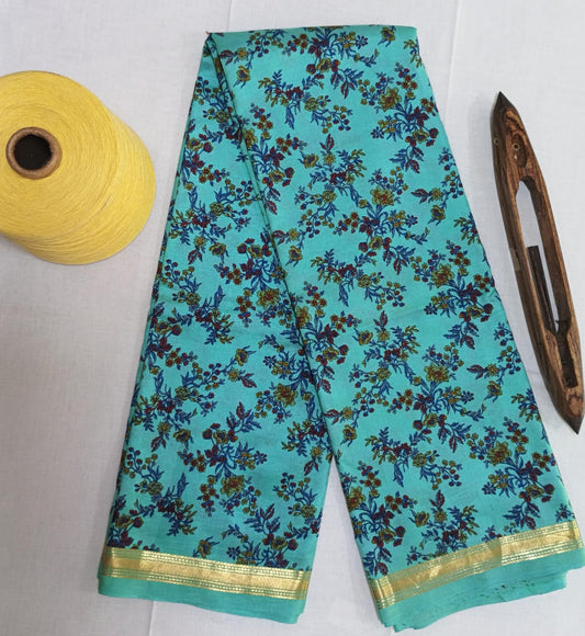Printed Silk Saree