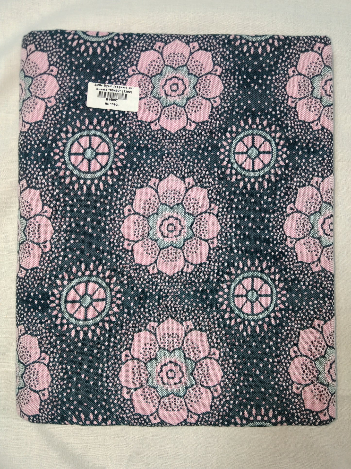 Jaquard Cotton bed sheets