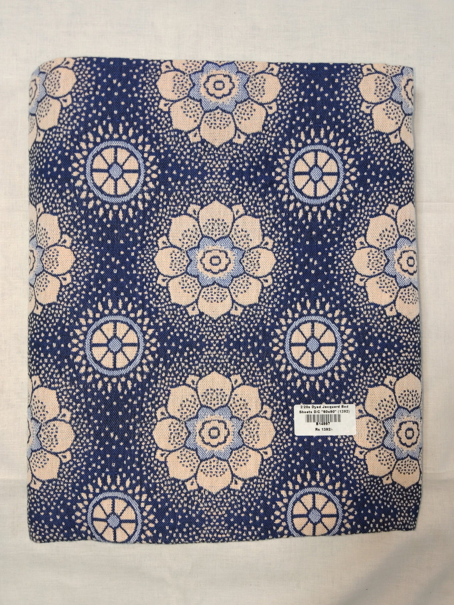 Jaquard Cotton bed sheets