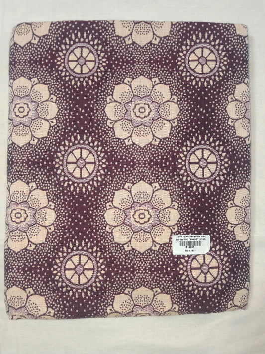 Jaquard Cotton bed sheets