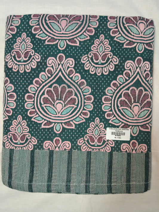 Jaquard Cotton bed sheets