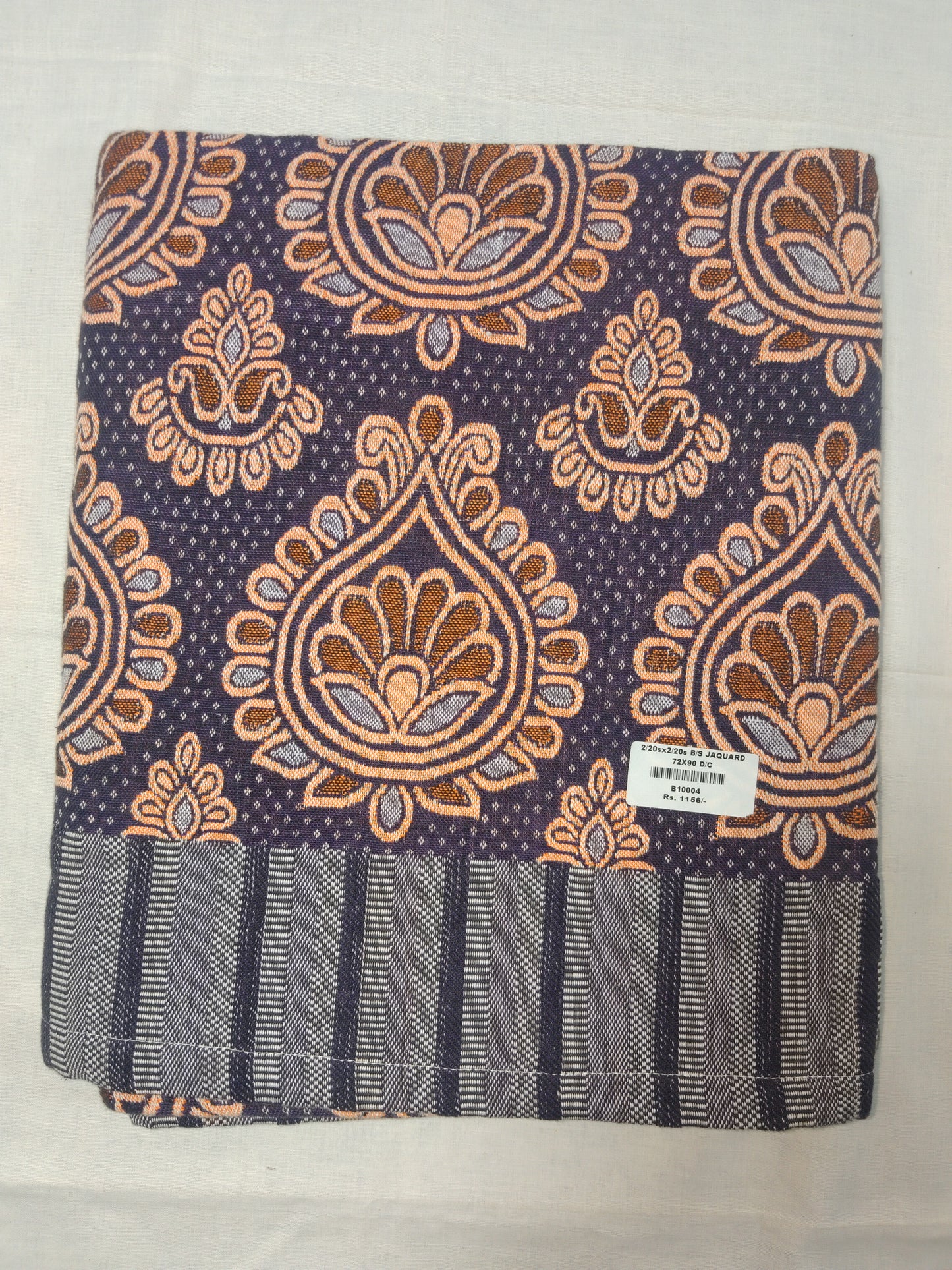 Jaquard Cotton bed sheets