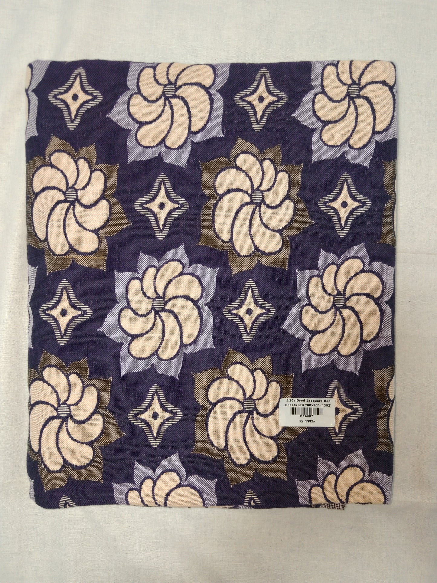 Jaquard Cotton bed sheets