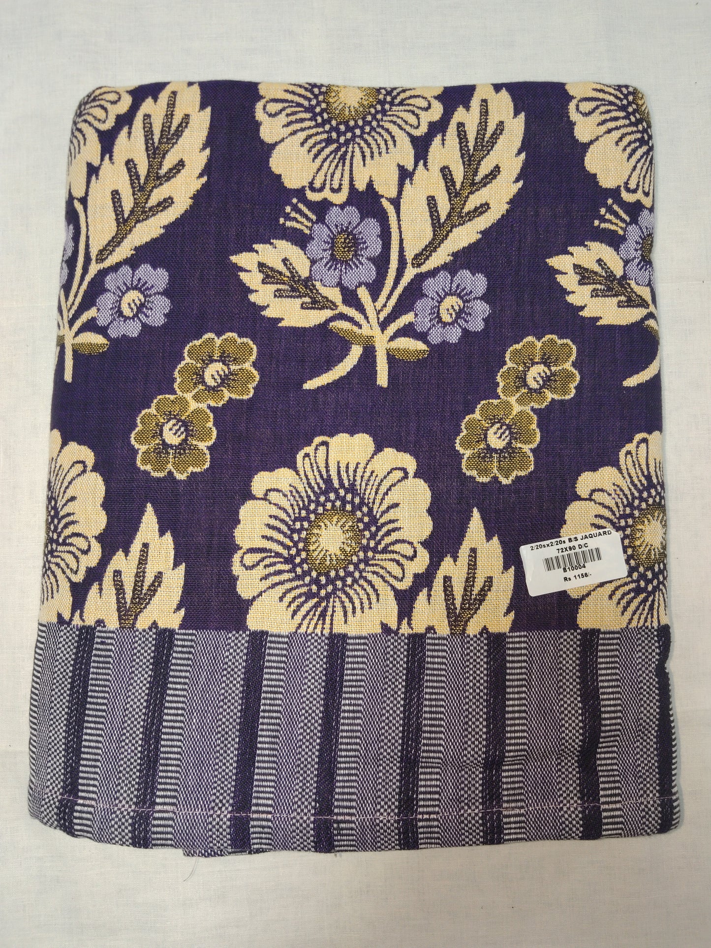 Jaquard Cotton bed sheets