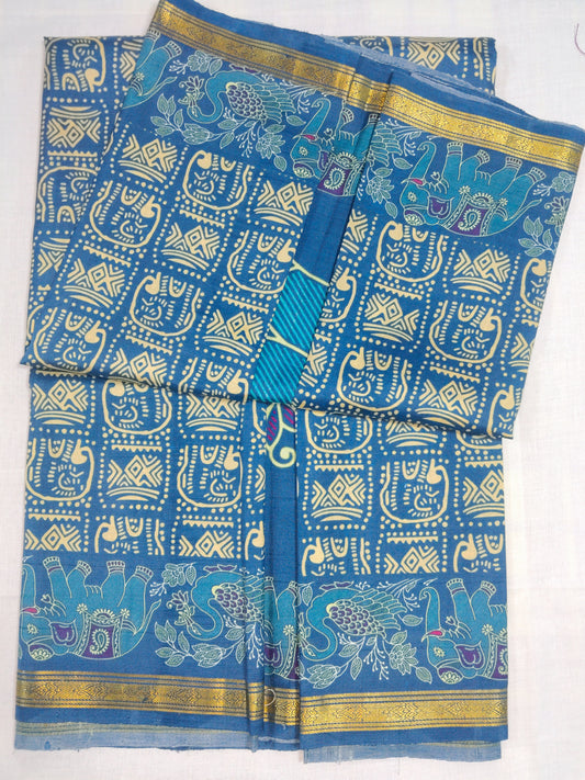 Printed - Silk Saree
