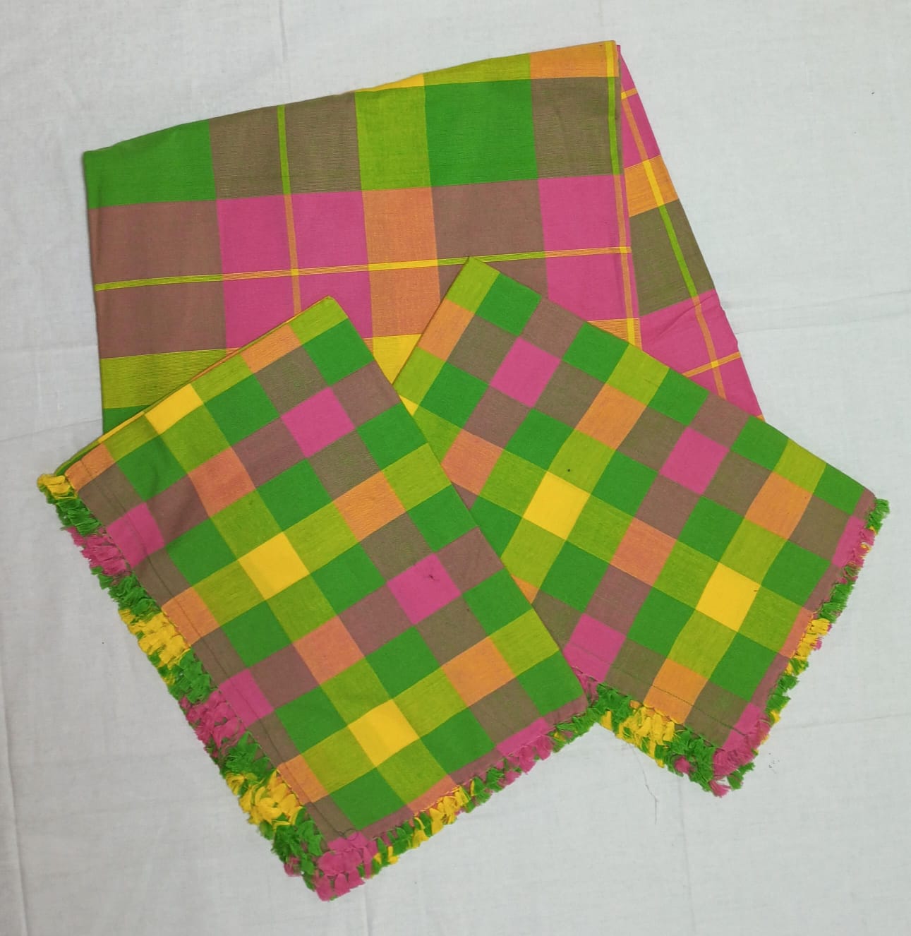 Cotton bed sheets