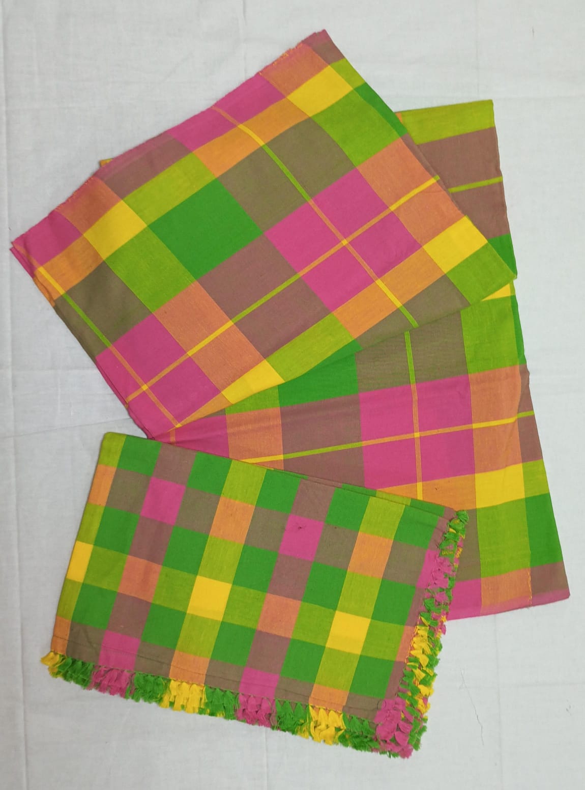 Cotton bed sheets