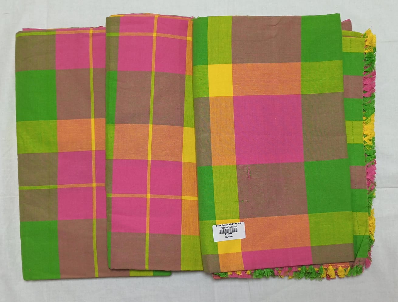 Cotton bed sheets