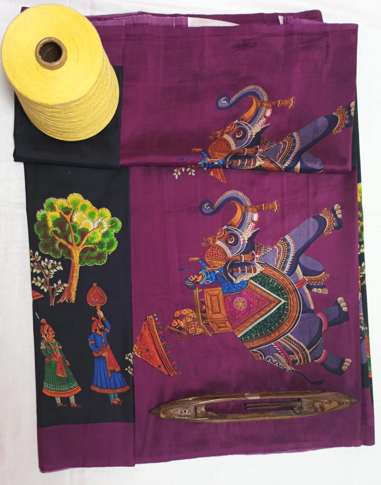 Printed - Silk Saree