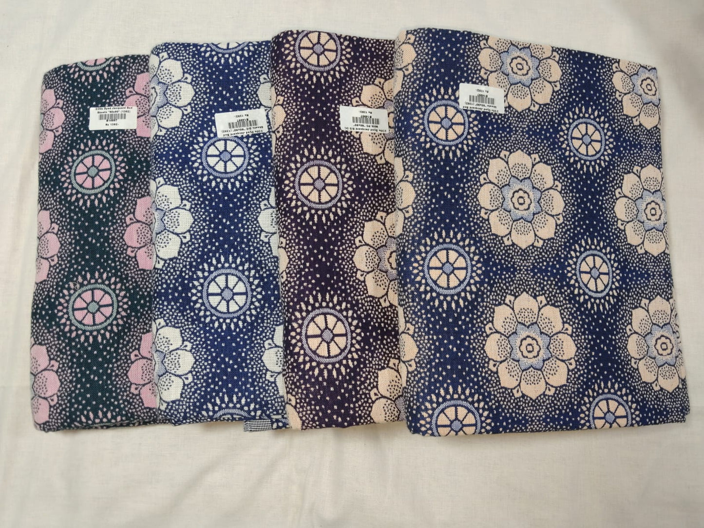 Jaquard Cotton bed sheets